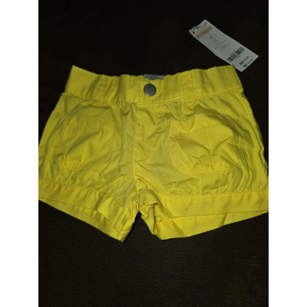 Gymboree outlet‎ pocketful of sunshine yellow shorts size 2t nwt